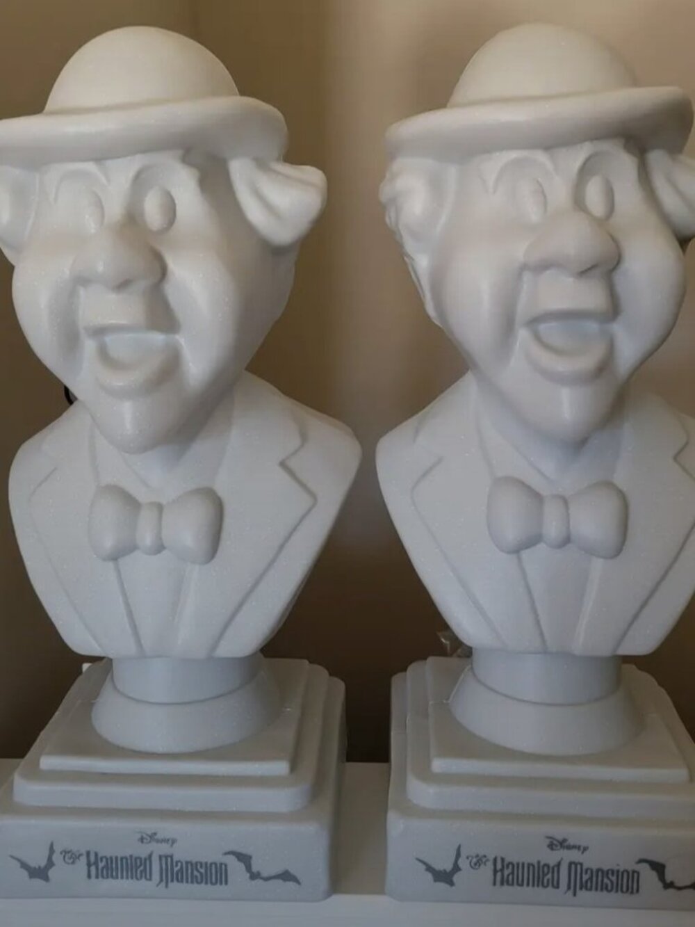 2-ft The Haunted Mansion Lighted Cousin Algernon Ghost Blow Mold Set of 2